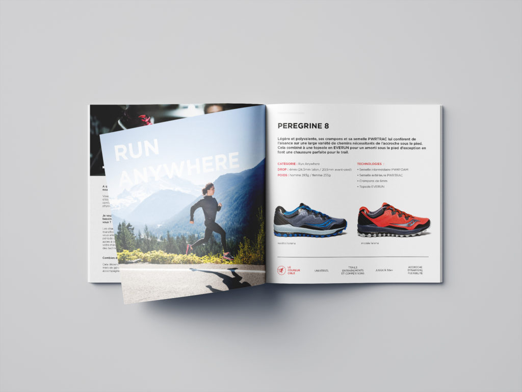 catalogue brochure saucony